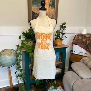 Vintage Shake and Bake Apron Cotton